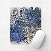 ウィリアム・モリス著"チューリップ及びヤナギ" マウスパッド (マウス)