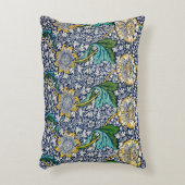 ウィリアム・モリス装飾用クッション鮮やかカラー アクセントクッション (正面(垂直))