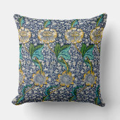 ウィリアム・モリス装飾用クッション鮮やかカラー クッション (正面)