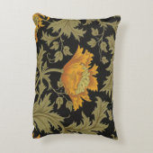 ウィリアム・モリス装飾用クッション アクセントクッション (裏面(縦))