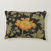 ウィリアム・モリス装飾用クッション アクセントクッション (裏面)