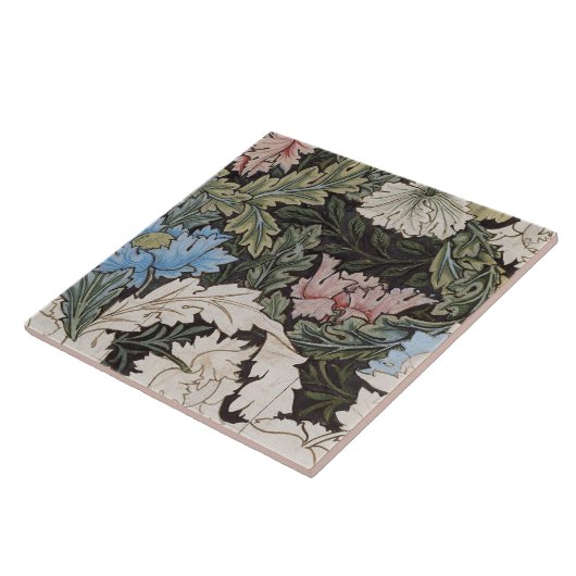 ウィリアム・モリス装飾美術リース模様 タイル (側面)