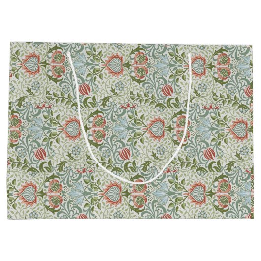 ウィリアム・モリス装飾芸術ペルシア様式 ラージペーパーバッグ (裏面)