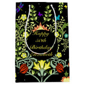 ウィリアム・モリス誕生日パーティー ミディアムペーパーバッグ (正面)