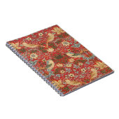 ウィリアム・モリス赤イチゴ泥棒 ノートブック (右側)