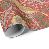 ウィリアム・モリス赤イチゴ泥棒 ラッピングペーパー (ロールコーナー)