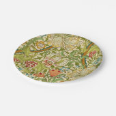 ウィリアム・モリス金ユリのヴィンテージのラファエロ前の画家 ペーパープレート (アングル)