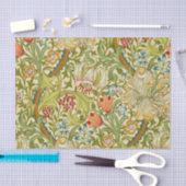 ウィリアム・モリス金ユリのヴィンテージのラファエロ前の画家 薄葉紙 (クラフト)