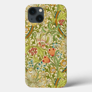 ウィリアム・モリス金ユリのヴィンテージのラファエロ前の画家 iPhone 13ケース