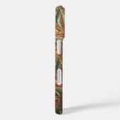 ウィリアム・モリス風 ピンク 緑 ボタニカル Case-Mate iPhoneケース (裏面 / 右)