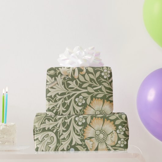 ウィリアム・モリス19thセンチュリーラッピング紙 ラッピングペーパー (パーティーギフト)