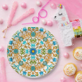 ウィリアム・モリス – つる植物、有名なパターン、 ペーパープレート (パーティー)