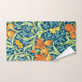 ウィリアム・モリス – アイリス ハンドタオル (ハンドタオル)