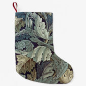 ウィリアム・モリス・アカンサス壁葉紙 スモールクリスマスストッキング (正面)