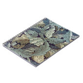 ウィリアム・モリス・アカンサス壁葉紙 ノートブック (左側)