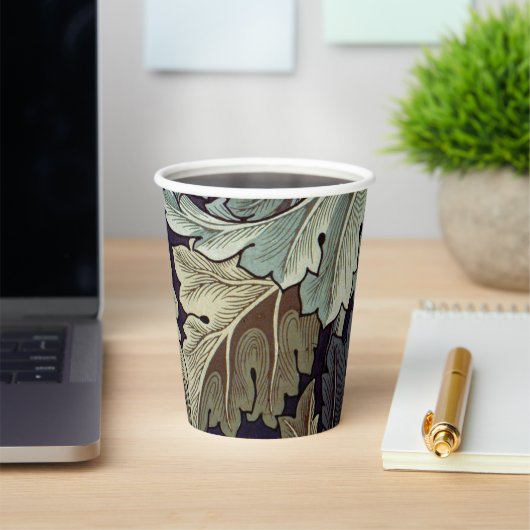 ウィリアム・モリス・アカンサス壁葉紙 紙コップ (インサイチュ)