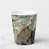 ウィリアム・モリス・アカンサス壁葉紙 紙コップ (正面)