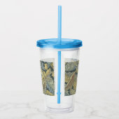 ウィリアム・モリス・アカンサス葉フローラ・アールヌーボー アクリルタンブラー (右)