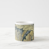 ウィリアム・モリス・アカンサス葉フローラ・アールヌーボー エスプレッソカップ (正面)