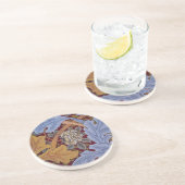 ウィリアム・モリス・アカンサス・セントジェームズ壁紙 コースター (側面)