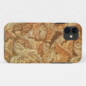 ウィリアム・モリス アカンサス ブラウン オータムリーフス Case-Mate iPhoneケース (裏面(横))