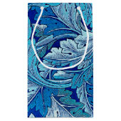 ウィリアム・モリス・アカンサス・ブルー スモールペーパーバッグ (裏面)