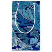 ウィリアム・モリス・アカンサス・ブルー スモールペーパーバッグ (正面)