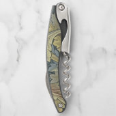 ウィリアム·モリス·アカンサス·葉フローラ·アールヌーボー ソムリエナイフ (裏面)