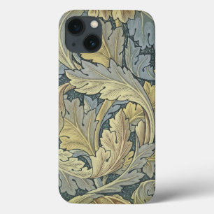 ウィリアム·モリス·アカンサス·葉フローラ·アールヌーボー iPhone 13ケース