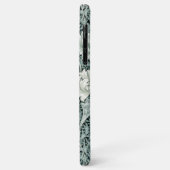 ウィリアム・モリス・アネモネ花柄とモノグラム Case-Mate iPhoneケース (裏面/左)