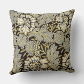 ウィリアム・モリス"アネモネ" クッション (裏面)