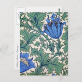 ウィリアム・モリス「アネモン」 ポストカード (正面/裏面)
