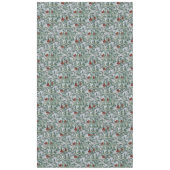 ウィリアム・モリス・アルブトゥスヴィンテージ赤い果実の葉 テーブルクロス (正面)