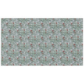 ウィリアム・モリス・アルブトゥスヴィンテージ赤い果実の葉 テーブルクロス (正面(横))