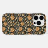 ウィリアム・モリス アンティーク スイカズラ 花柄 パターン Case-Mate iPhoneケース (裏面 (横))