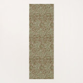 ウィリアム・モリス アーケディア フラワーパターン クラシック ヨガマット (裏面)