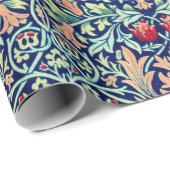 ウィリアム・モリス・アーツと工芸品のラッピング ラッピングペーパー (ロールコーナー)