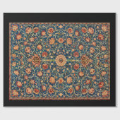 ウィリアム・モリス・アーツ&クラフツスタイルギフトラップ ラッピングペーパー (フラット)