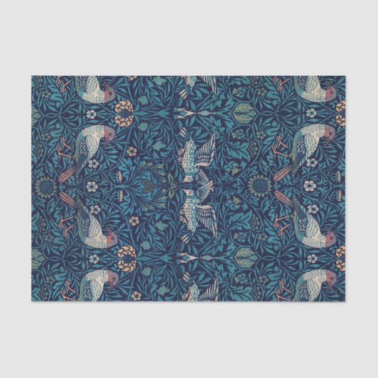 ウィリアム・モリス・アーツ&クラフツティッシュペーパー 薄葉紙 (正面)