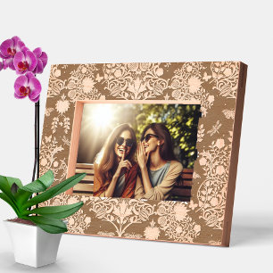 ウィリアム・モリス・アーツ&クラフツ・パターン レーザー彫刻フレーム