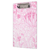 ウィリアム・モリス・アーティチョークピ淡い色のンク クリップボード (左)