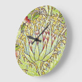 ウィリアム・モリス"アーティチョーク" ラージ壁時計 (傾斜)