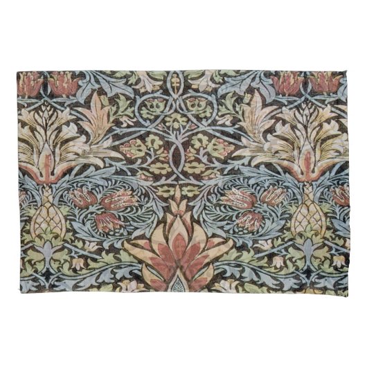 ウィリアム・モリス、アールヌーボーのBeautの美しい仕事 枕カバー (正面)
