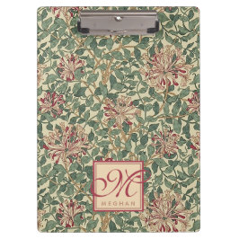 ウィリアム・モリス – アールヌーボーハニーサックル&葉ズ クリップボード