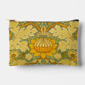 ウィリアム・モリス、アールヌーボー金ゴールドセントジェームズパレス アクセサリーポーチ (正面)