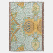 ウィリアム・モリス・アールヌーボー・セント・ジェームス・パターン1881 スローブランケット (正面縦)