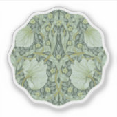 ウィリアム・モリス、アールヌーボー・パターン、美しい芸術 シール (正面)