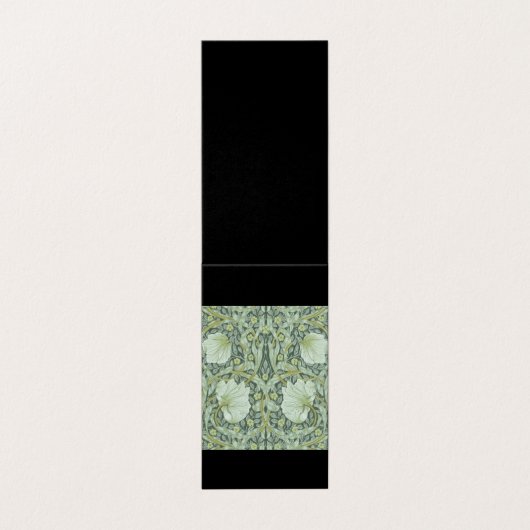 ウィリアム・モリス、アールヌーボー・パターン、美しい芸術 名刺 (外部フラット)