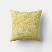 ウィリアム・モリス – イエローハニーサックル クッション (裏面)