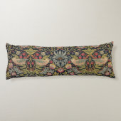 ウィリアム・モリス・イチゴ泥棒アート ボディピロー (裏面)